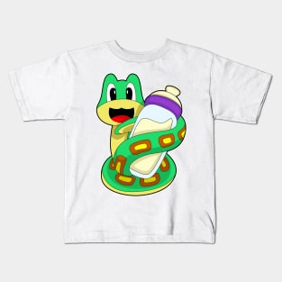 Snake Baby bottle Milk Kids T-Shirt